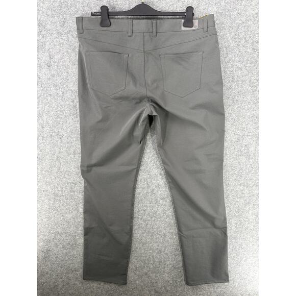 Peter Millar Crown Sport 5 Pocket EB66 Performance Pants Iron Gray 38x32 $160 - Picture 10 of 16